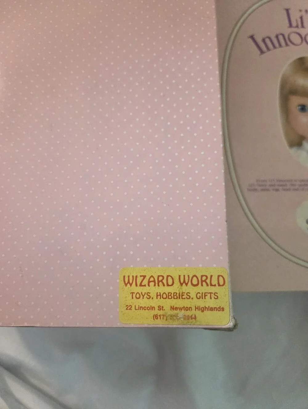 Vintage EFFANBEE Lil Innocents CINDY..new In Box.
